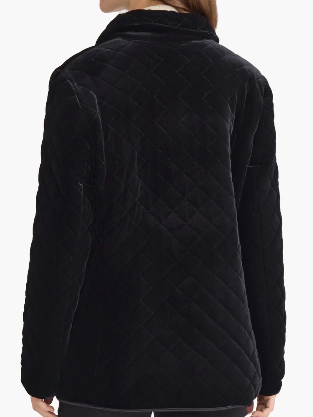 Jones New York Black Sport Crewneck Top